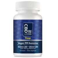 CBD Living - Broad Spectrum CBD Gummies + Melatonin + CBN - 25mg CBD per gummy / 30 count